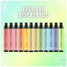 Esco Bars rechargeable vape charging process